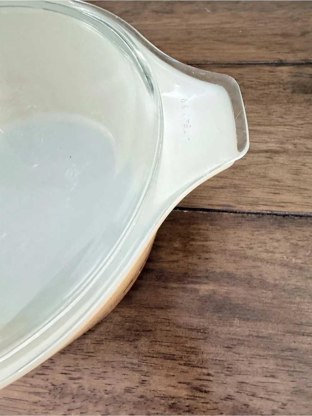 Pyrex there may carefully